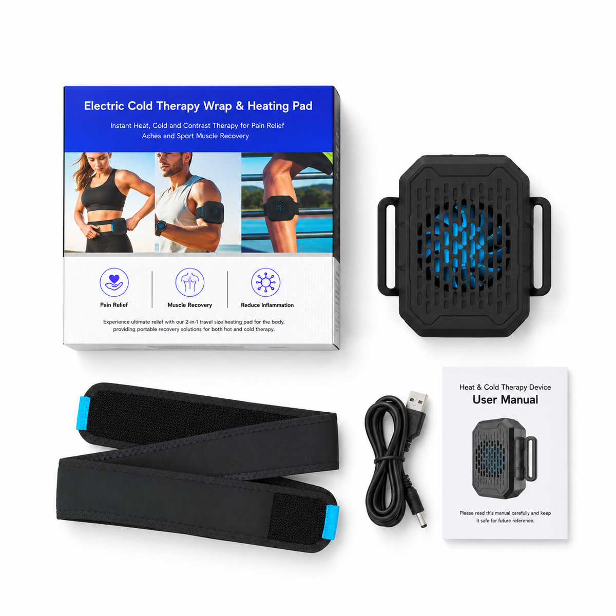 Almohadilla de frío y calor 17Well – Compresa recargable