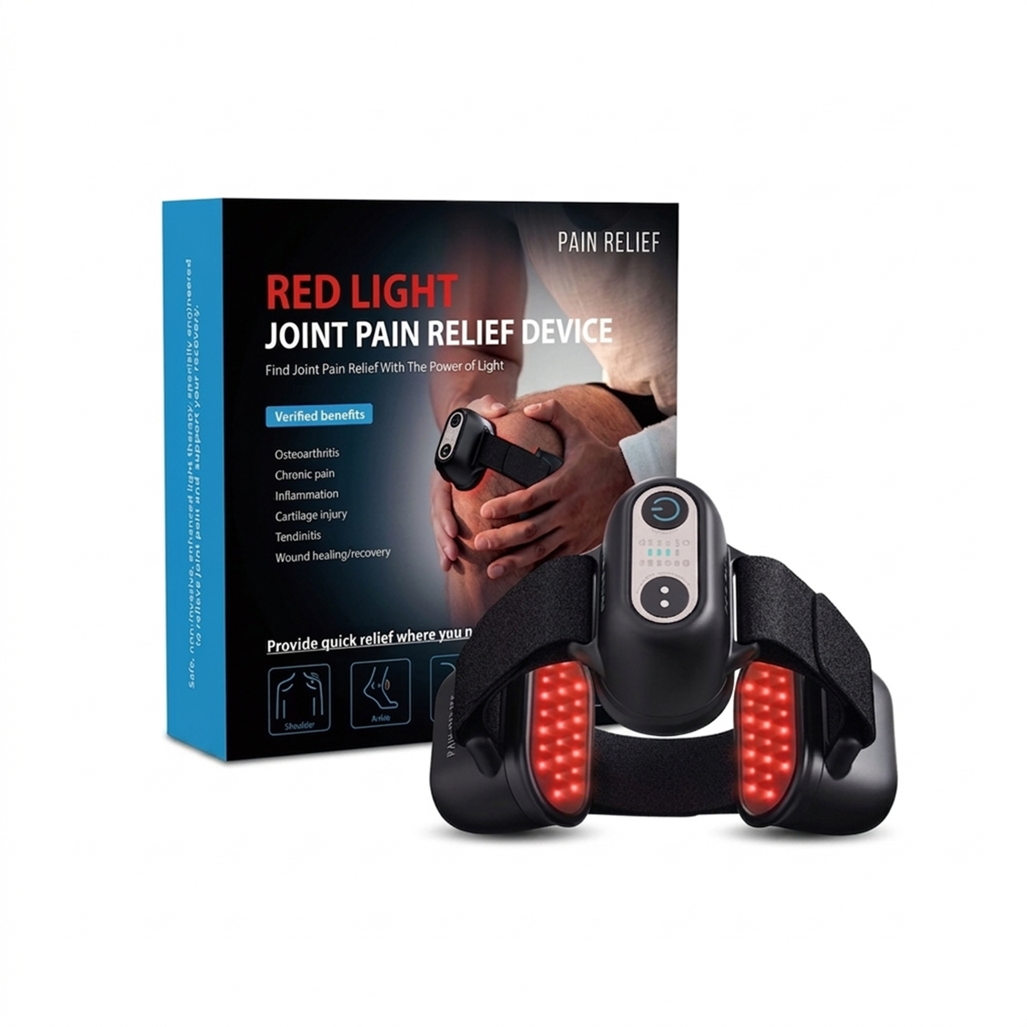 17Well red light therapy wrap product features