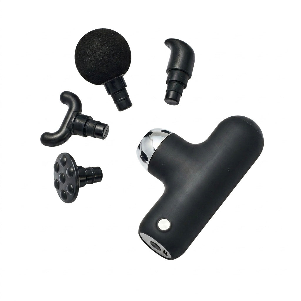 17Well mini massage gun product detail close-up